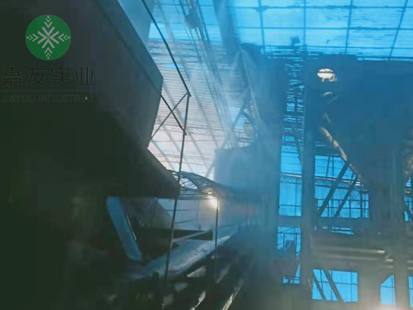 貴州省松桃鑫旺錳業有限公司選礦車間噴霧除塵