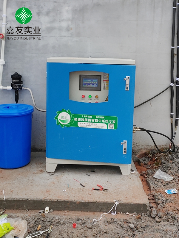 江西省宜春市高安味央農業發展有限公司養豬場噴霧消毒除臭