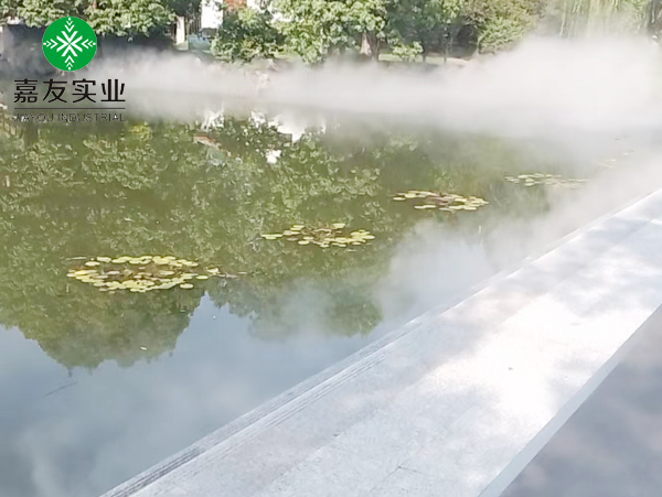 公園霧森系統噴霧造景