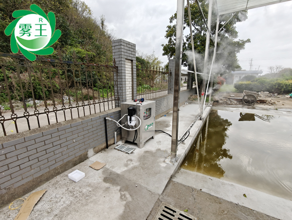 車輛通道高壓噴霧消毒除臭系統 (2)