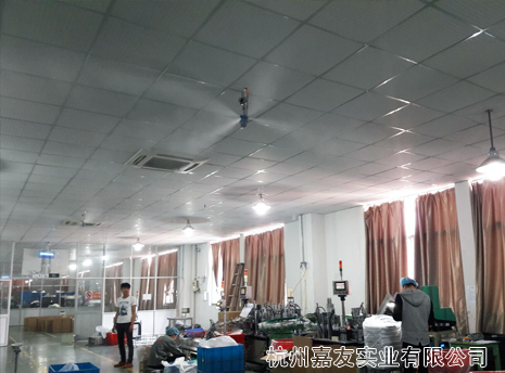 余姚塑業車間除靜電加濕1 余姚塑業車間除靜電加濕1