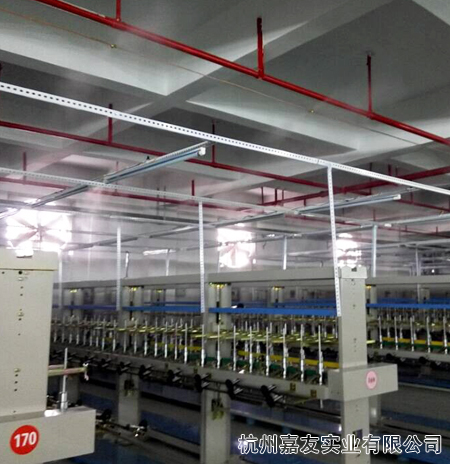 包覆絲車間安裝高壓微霧加濕器4 包覆絲車間安裝高壓微霧加濕器4