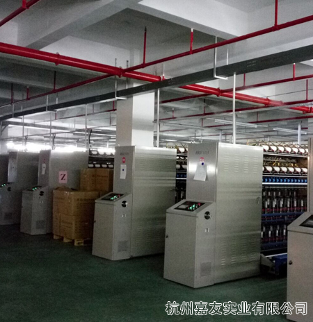 包覆絲車間安裝高壓微霧加濕器5 包覆絲車間安裝高壓微霧加濕器5