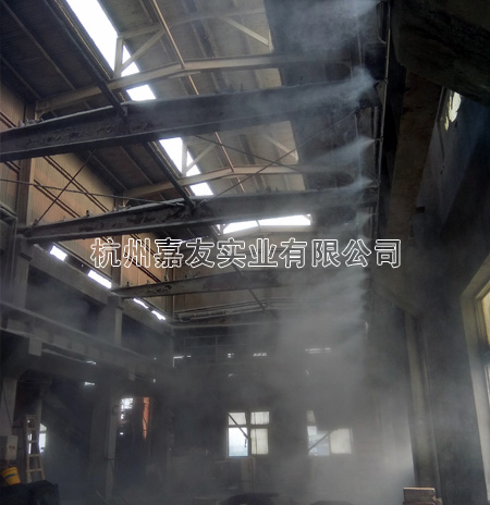 嘉興東譽達噴霧降塵設備案例1 嘉興東譽達噴霧降塵設備案例1