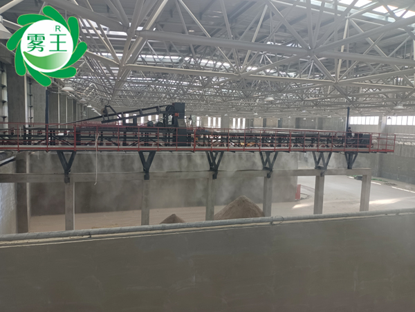 砂石骨料車間落料口、進(jìn)料口、皮帶機(jī)分料斗高壓噴霧降塵系統(tǒng) (1)