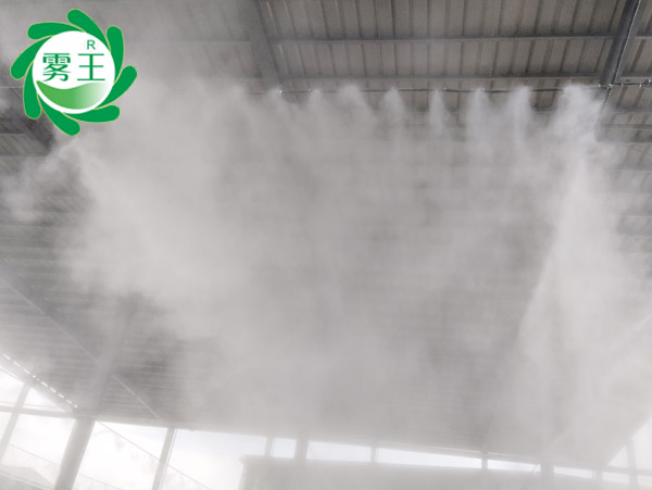 投料鋼棚和出渣棚高壓噴霧降塵系統 (3)